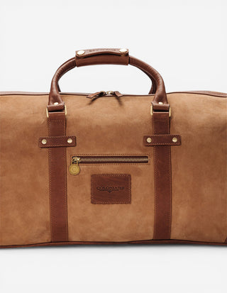 Weekendbag Getmocka Läder Brun/Beige
