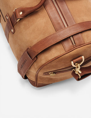 Weekendbag Getmocka Läder Brun/Beige