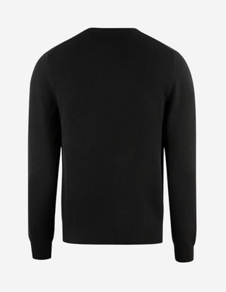 Tröja Rundhals Cashmere Svart