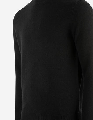 Tröja Rundhals Cashmere Svart