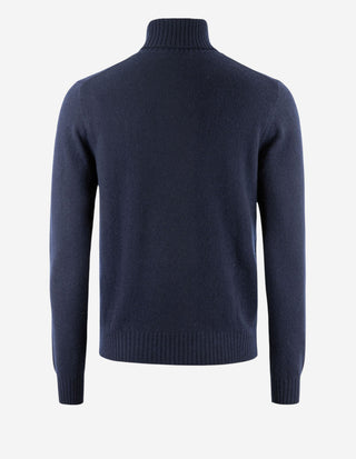 Polotröja Cashmere Mörkblå