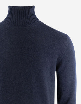 Polotröja Cashmere Mörkblå
