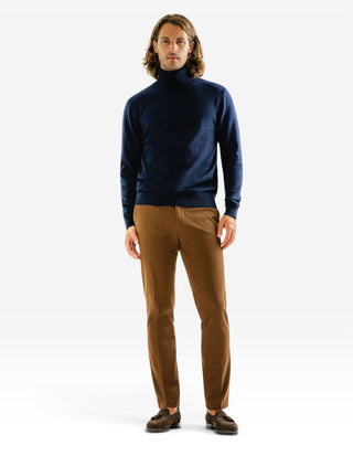 Polotröja Cashmere Mörkblå