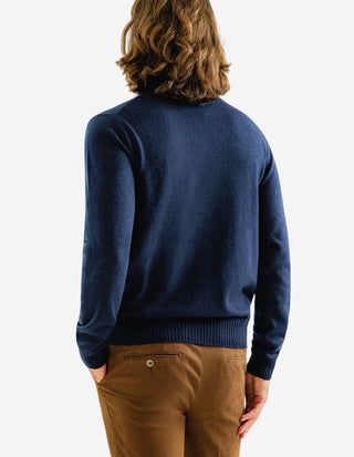 Polotröja Cashmere Mörkblå