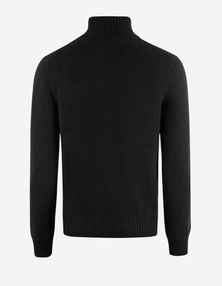 Polotröja Cashmere Svart
