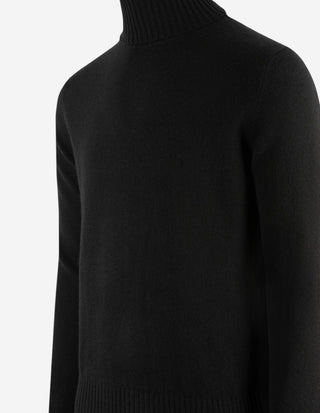 Polotröja Cashmere Svart