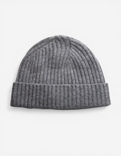 Mössa Cashmere Grå Melerad