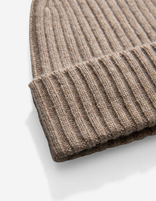 Mössa Cashmere Beige Melerad