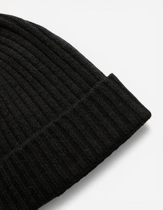 Mössa Cashmere Svart