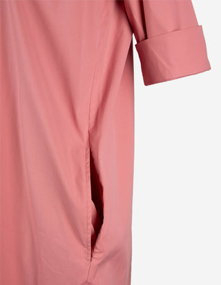 Aud Poplin Klänning Rosa