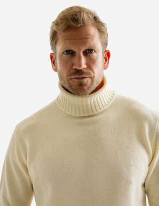 Polotröja Ull/Cashmere Benvit