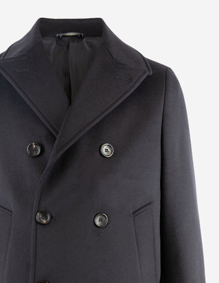 Skepparkavaj Ull/Cashmere Navy