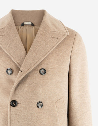 Skepparkavaj Ull/Cashmere Beige