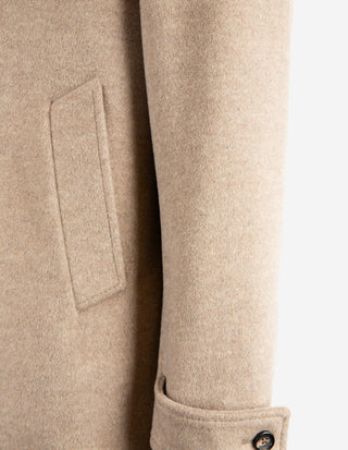 Skepparkavaj Ull/Cashmere Beige
