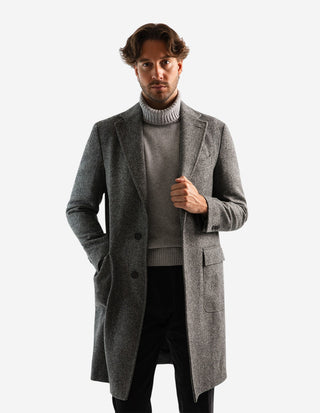 Firenze Rock Tweed Fiskben Grå