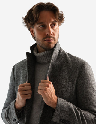 Firenze Rock Tweed Fiskben Grå