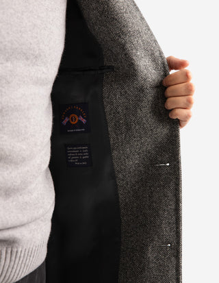 Firenze Rock Tweed Fiskben Grå