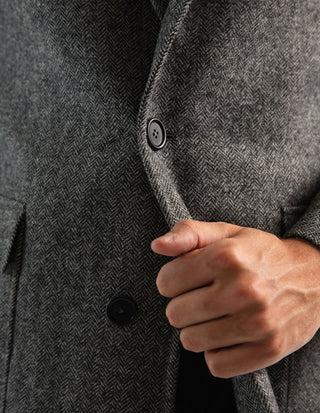Firenze Rock Tweed Fiskben Grå