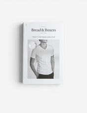 T-Shirt V-Neck 2-Pack Vit