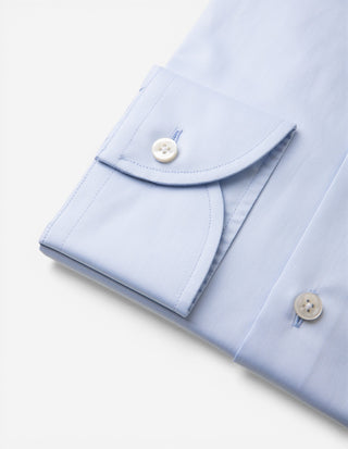 Sartorial Shirt Bomullstwill Ljusblå