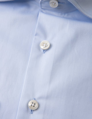 Sartorial Shirt Bomullstwill Ljusblå