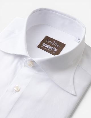 Sartorial Shirt Pinpoint Oxford Vit