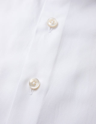 Sartorial Shirt Pinpoint Oxford Vit