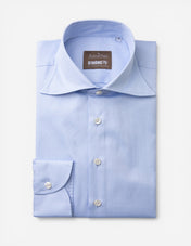 Sartorial Shirt Pinpoint Oxford Ljusblå