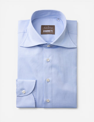 Sartorial Shirt Pinpoint Oxford Ljusblå