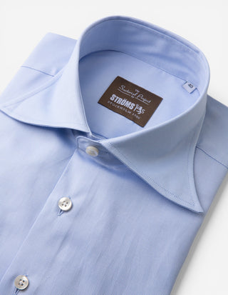 Sartorial Shirt Pinpoint Oxford Ljusblå