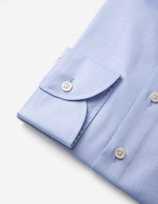 Sartorial Shirt Pinpoint Oxford Ljusblå