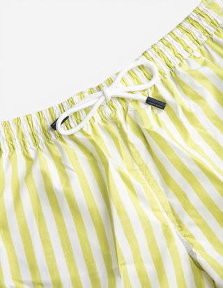 Badshorts Grön/Vit
