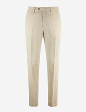 Chinos Linne Ljusbeige