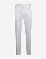 Chinos Linne Vit