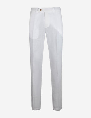Chinos Linne Vit