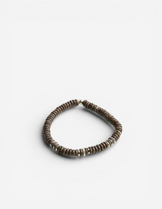 Positano Armband Brun/Silver