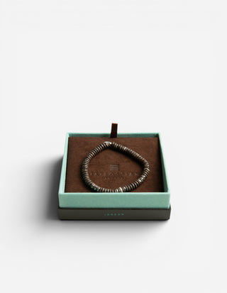 Positano Armband Brun/Silver
