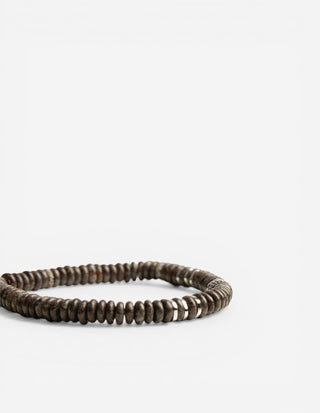 Positano Armband Brun/Silver