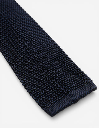 Grana Riso Stickad Slips Siden Marinblå One Size