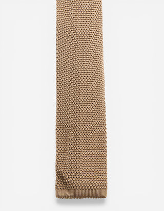 Grana Riso Stickad Slips Siden Beige One Size