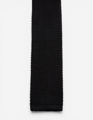 Grana Riso Stickad Slips Siden Svart One Size