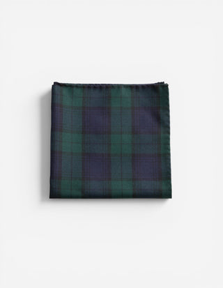 Bröstnäsduk Pochette Ull Blackwatch One Size