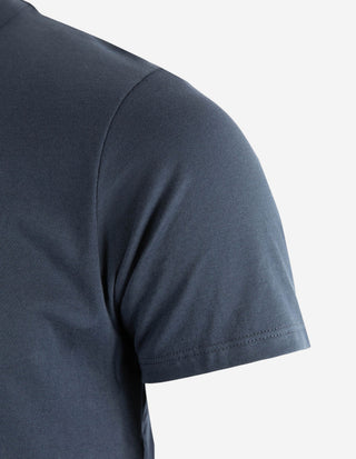 T-shirt Pimabomull Marinblå
