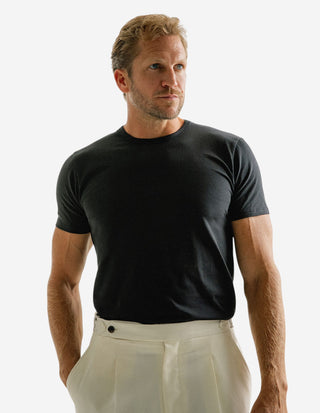 T-shirt Pimabomull Svart