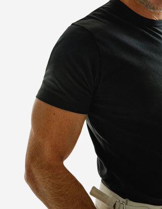T-shirt Pimabomull Svart