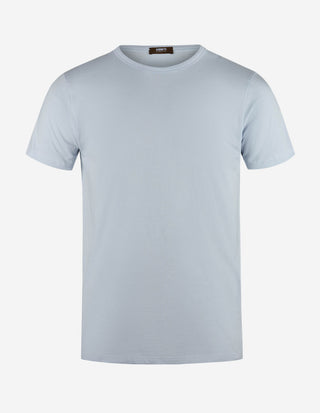 T-shirt Pimabomull Ljusblå