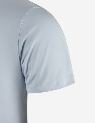 T-shirt Pimabomull Ljusblå