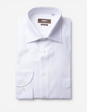 Regular Fit Skjorta Pinpoint Oxford Vit