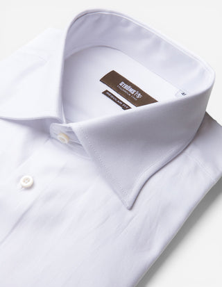 Regular Fit Skjorta Pinpoint Oxford Vit