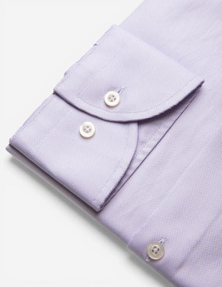 Regular Fit Skjorta Pinpoint Oxford Ljuslila